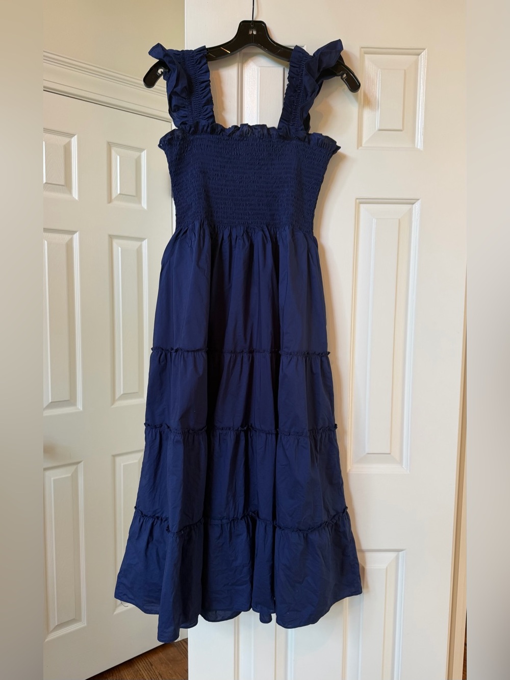 Hill House Navy Ellie Cotton Nap Dress - Picture 5 of 6